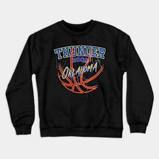 oklahoma city thunder Crewneck Sweatshirt